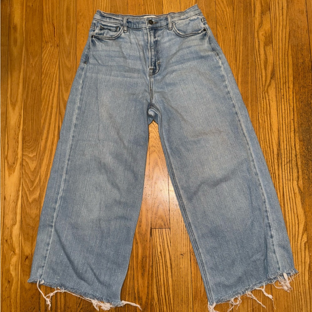 Hidden Brand Women's Light Blue Wide-Leg Jeans - Picture 2 of 16